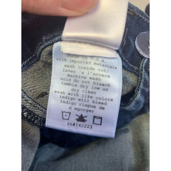 McGuire For Anthropologie Isabeli Lace Up Skinny Jeans Size 27 - Picture 10 of 13